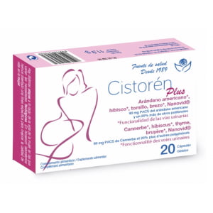 Cistoren Plus 20 cápsulas