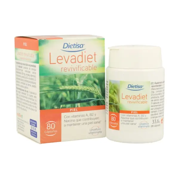 Levadiet Revivificable  80 cápsulas