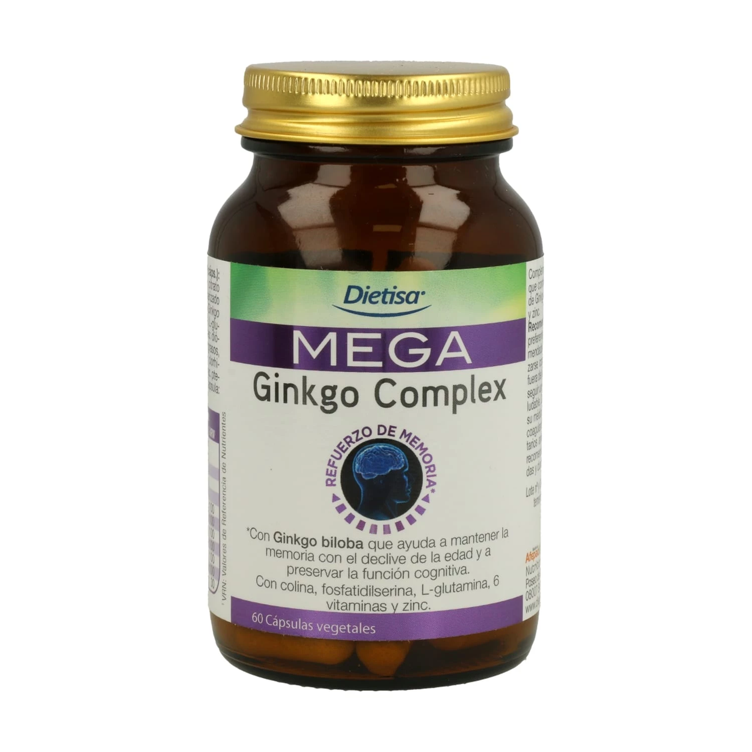 Mega Ginkgo Complex  60 cápsulas