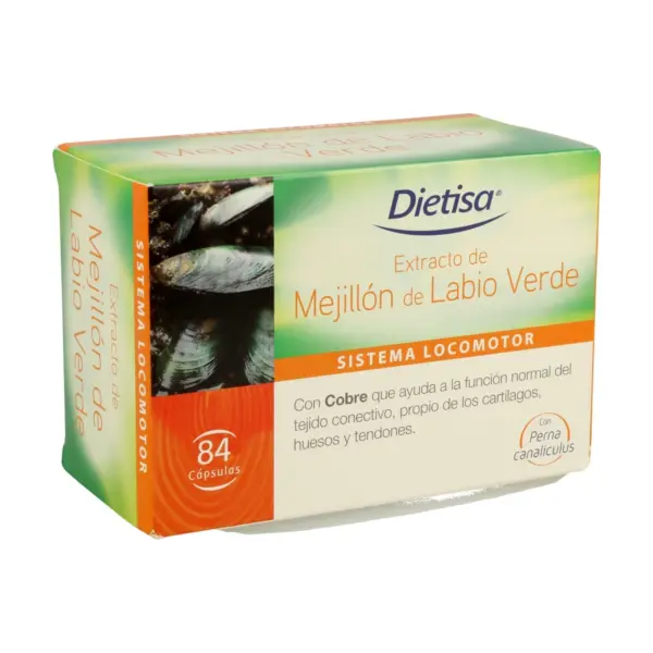 Mejillón de Labio Verde  84 cápsulas