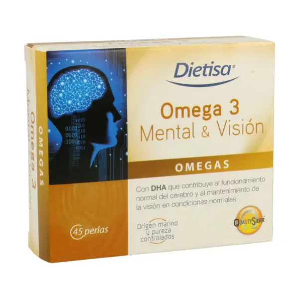 Omega 3 Mental Y Visión  45 perlas