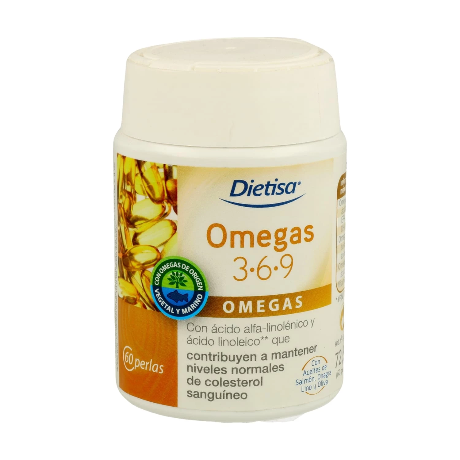Omegas 3-6-9  60 perlas