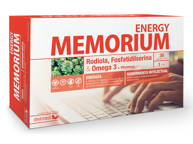 Memorium Energy Ampollas  30 ampollas