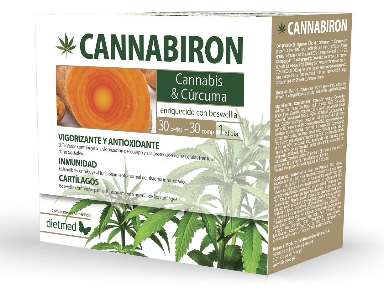 Cannabiron  30 perlas + 30 comprimidos