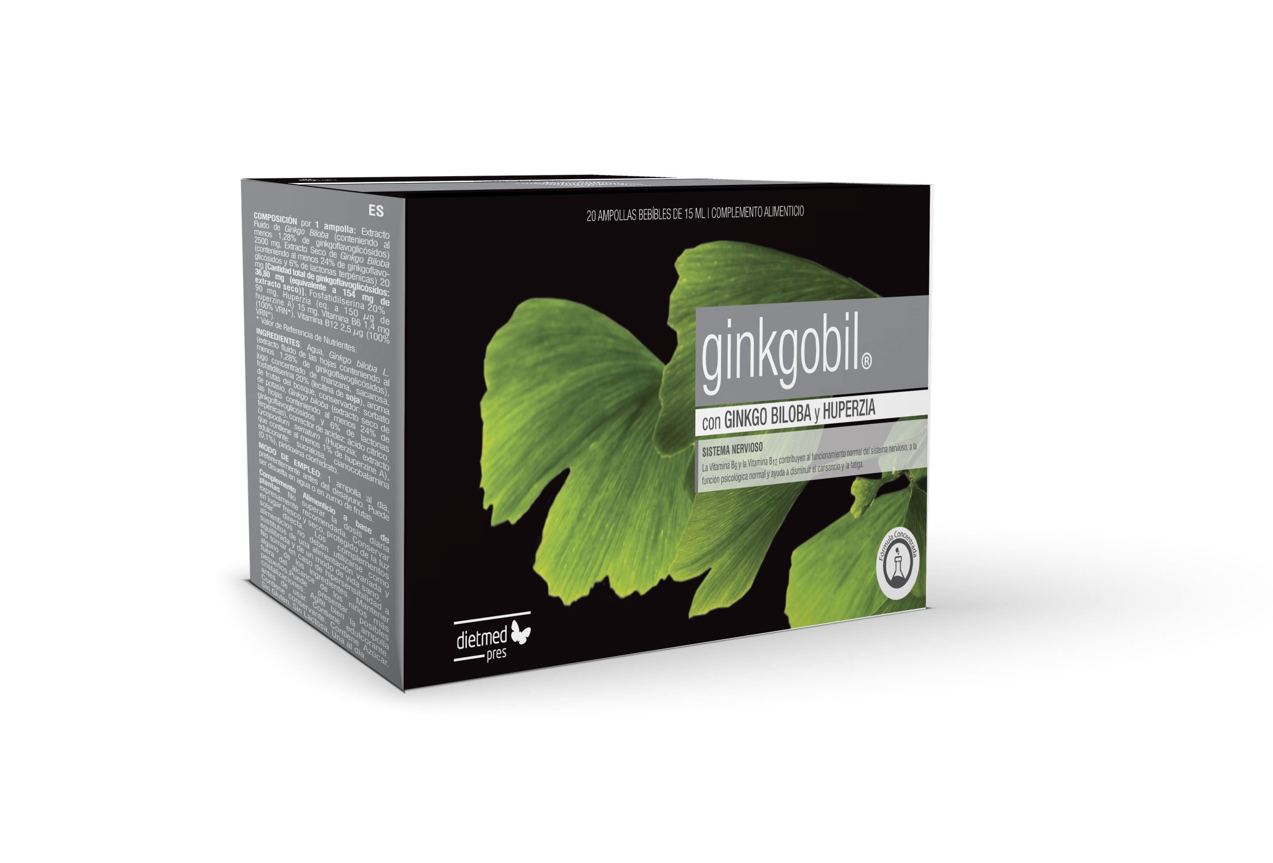 Ginkgobil 20 ampollas