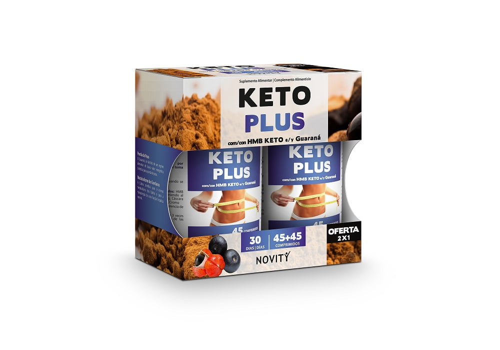 Keto Plus Novity 45+45 90 Comprimidos