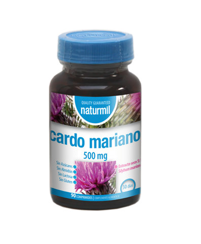 Cardo Mariano 500 mg · Naturmil · 90 comprimidos