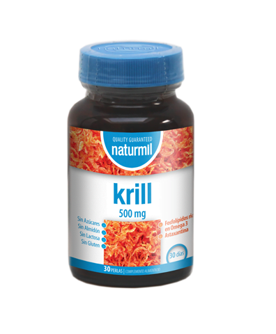 Krill 500 mg · Naturmil · 30 perlas