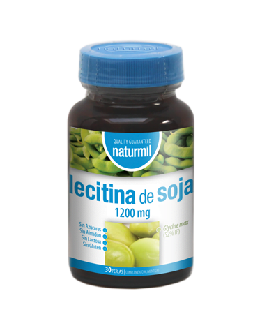 Lecitina de Soja 1.200 mg · Naturmil