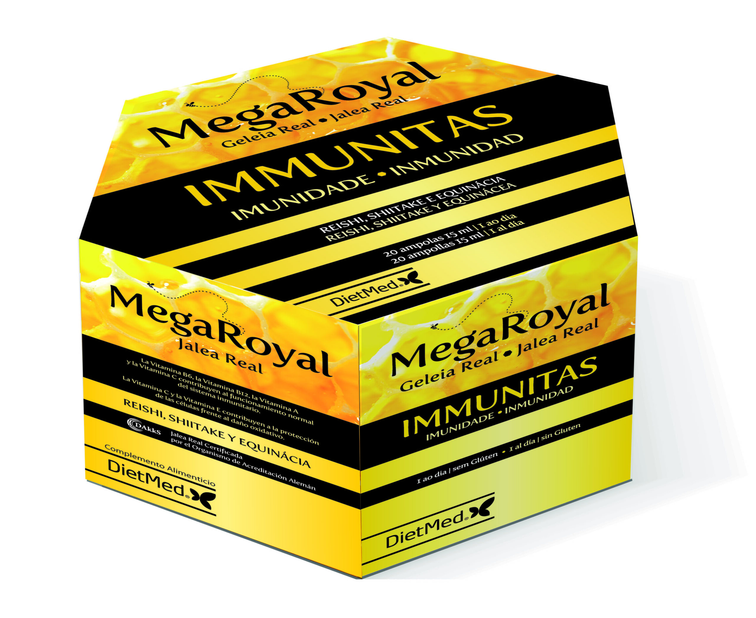 Megaroyal Immunitas  20 ampollas