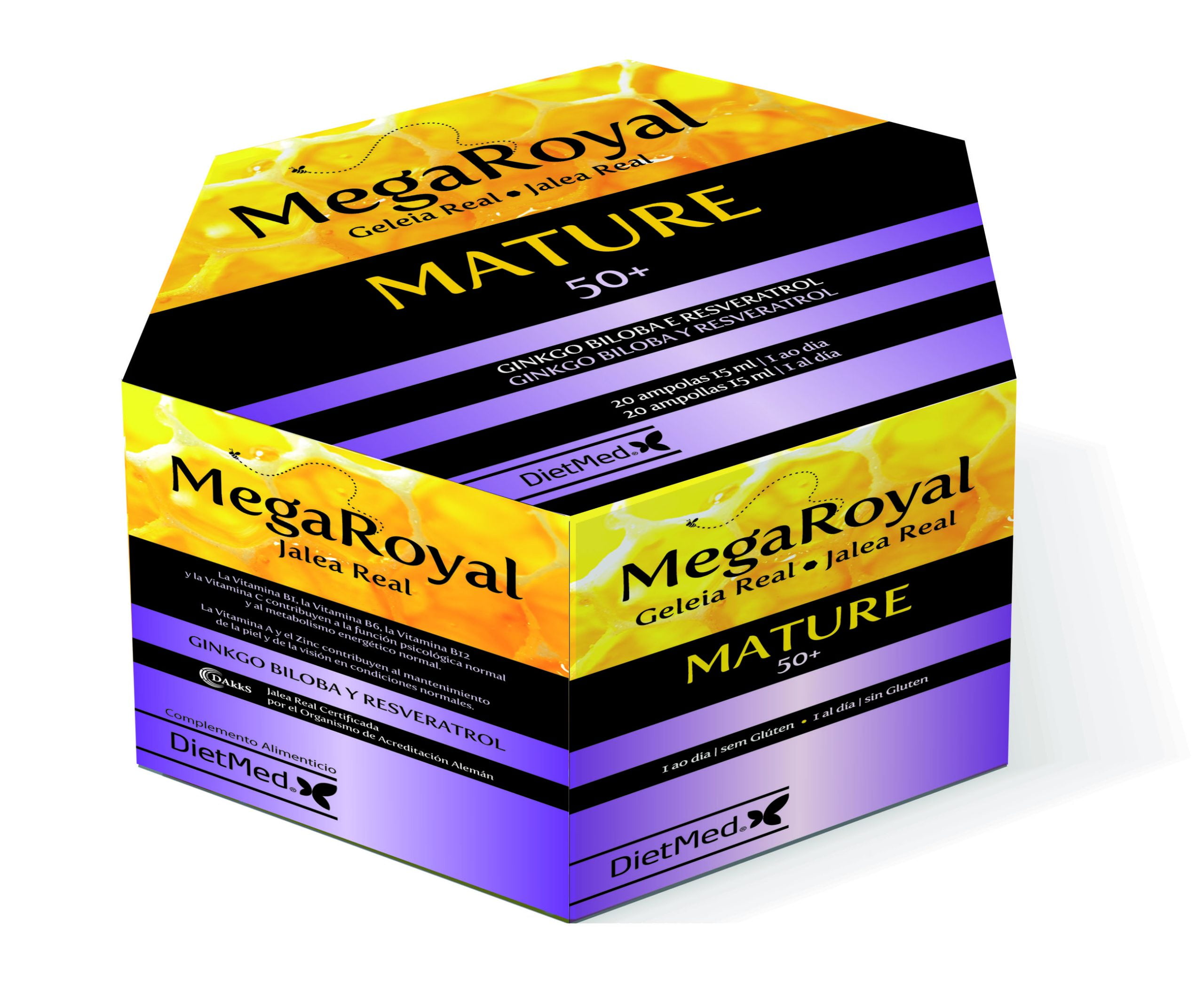 Megaroyal Mature 20 ampollas