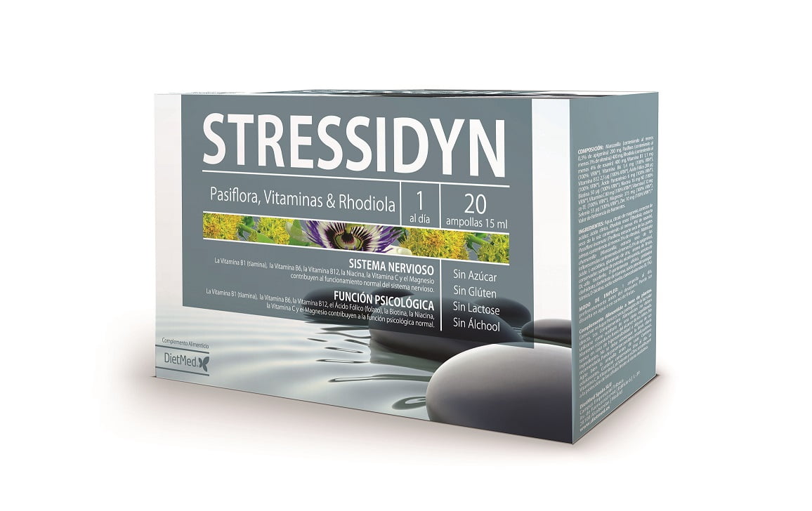 Stressidyn 20 ampollas