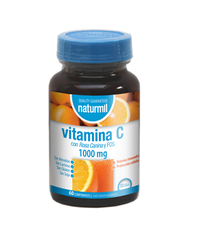 Vitamina C 1.000 mg · Naturmil · 60 comprimidos