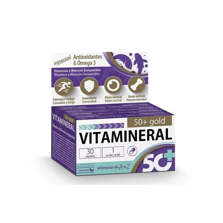 Vitamineral 50+ Gold 30 Cápsulas