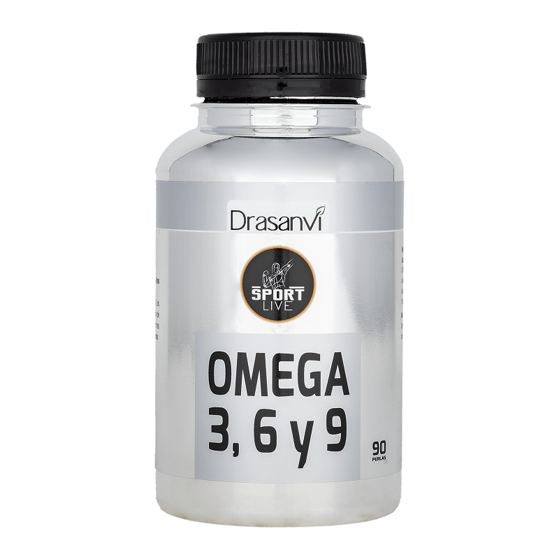 Omega 3, 6 y 9 1000 mg 90 Perlas Sport Live