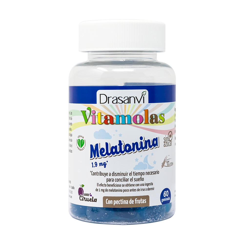 Vitamolas Melatonina 1,9 mg 60 Gominolas Adultos