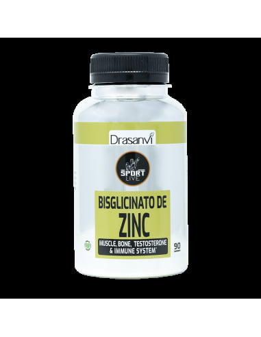 Bisglicinato Zinc 90 Comprimidos Sport Live