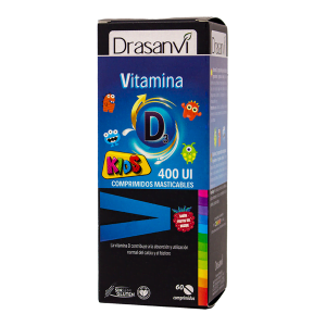 Vitamina D3 Kids 400 UI  60 comprimidos