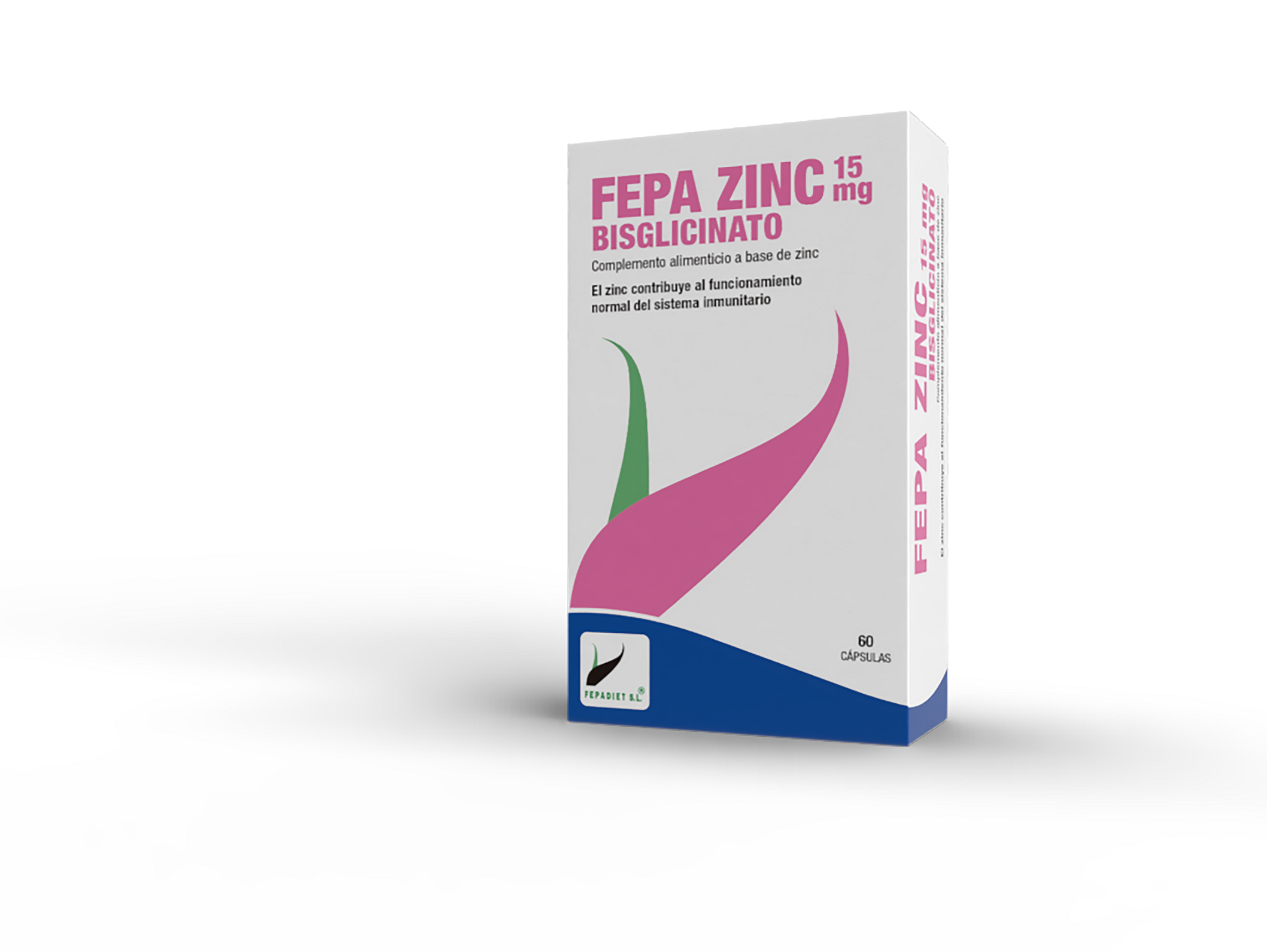 Fepa-Zinc 15 mg 60 Cápsulas