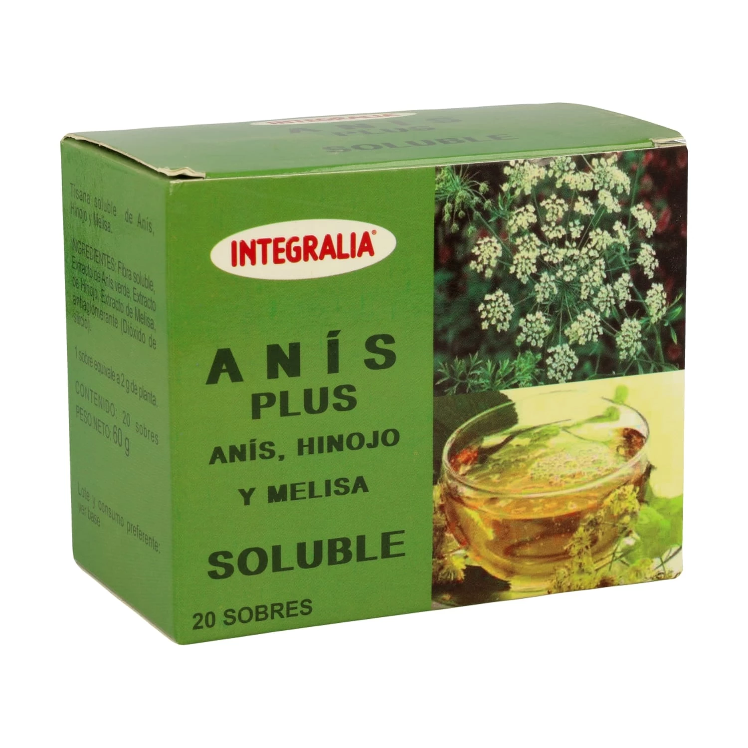 Anís Plus Soluble  20 sobres