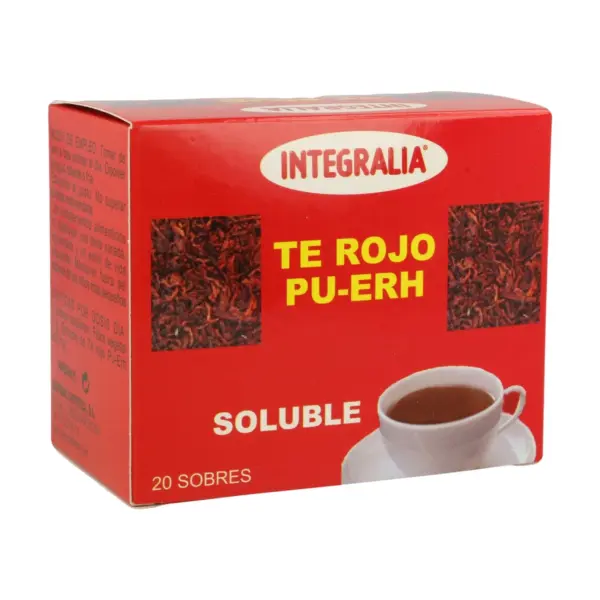 Te Rojo Pu-Erh Soluble 20 sobres