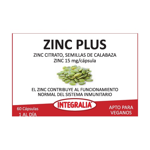 Zinc Plus 60 cápsulas