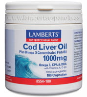 Aceite de Hígado de Bacalao 1.000 mg 180 perlas