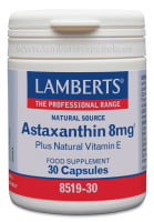 Astaxantina 8 mg  30 cápsulas