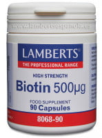 Biotina 500 mcg 90 cápsulas