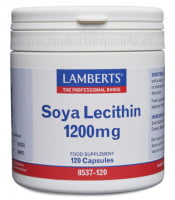 Lecitina de Soja 1200 mg 120 Cápsulas
