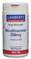 Nicotinamida 250 mg (vit B3) 100 comprimidos