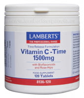 Vitamina C – Liberación Sostenida 1.500 mg 120 comprimidos