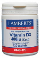 Vitamina D3 Natural 400 UI  120 comprimidos