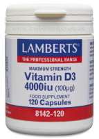 Vitamina D3 Natural 4.000 UI  120 comprimidos