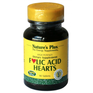 Folic Acid Hearts 90 comprimidos