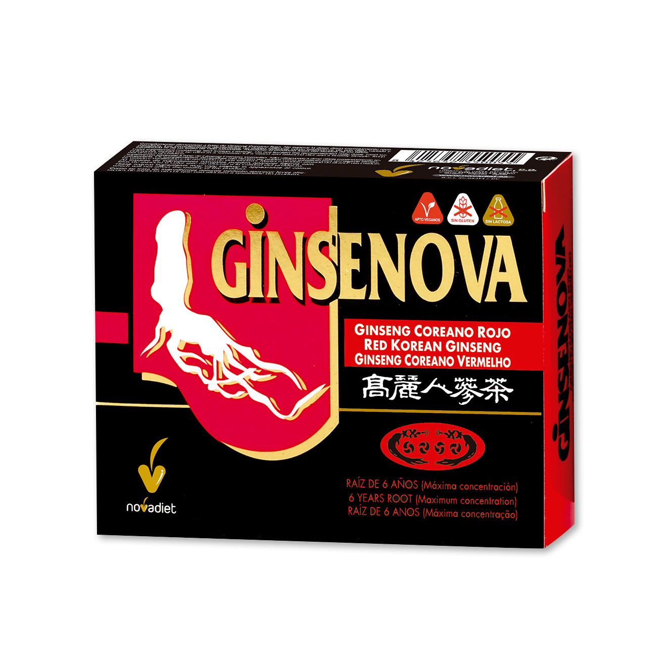 Ginsenova  60 cápsulas