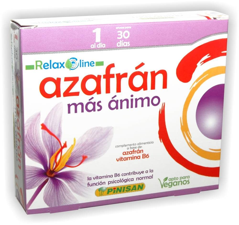Azafrán Mas Animo 30 cápsulas