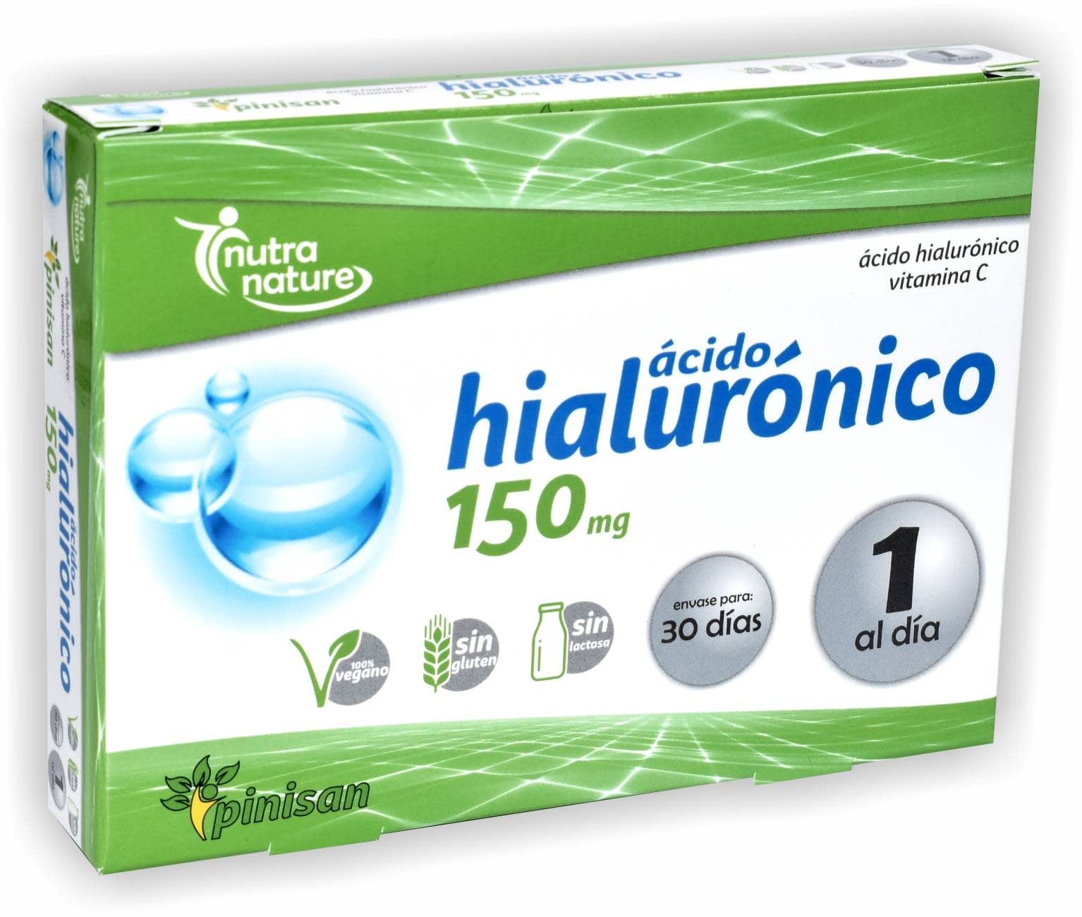 Acido Hialuronico 150 mg  30 cápsulas