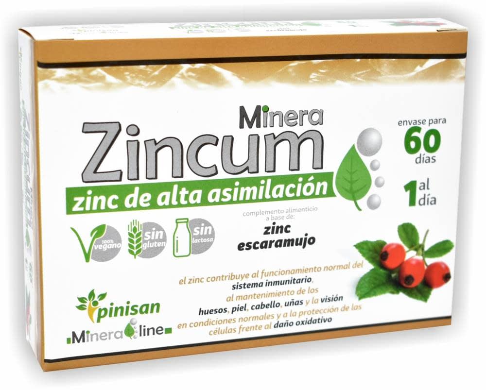 Minera Zincum  60 cápsulas