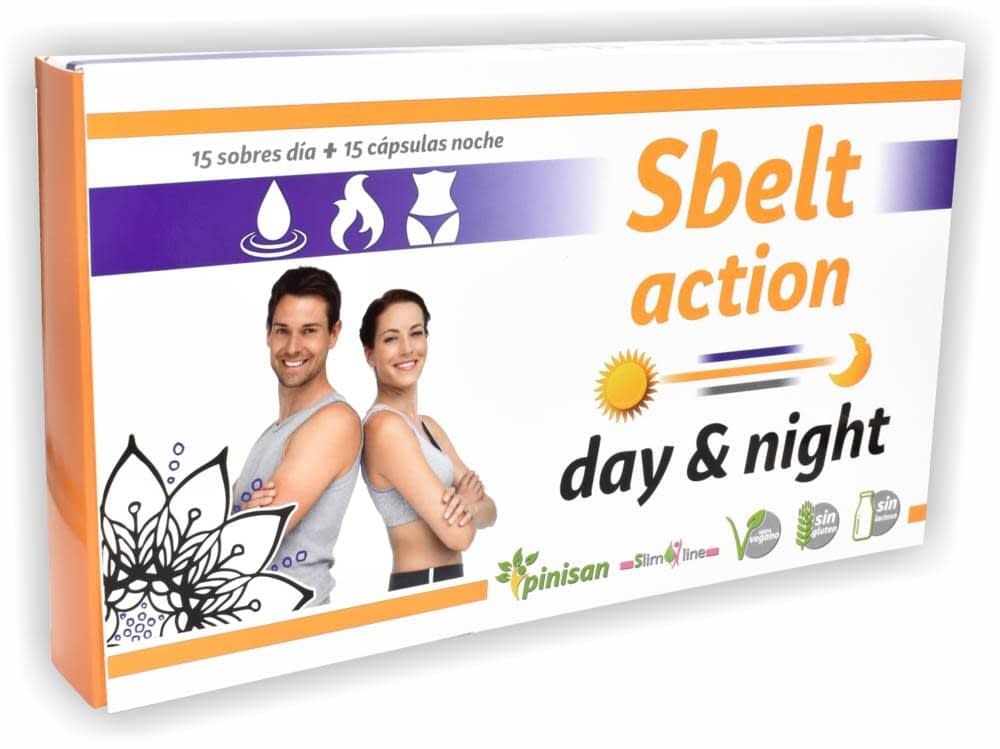 Sbelt Action Day & Night 15 sobres + 15 cápsulas