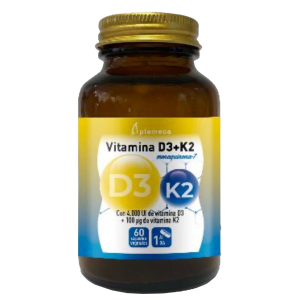 Vitamina D3+K2  60 cápsulas