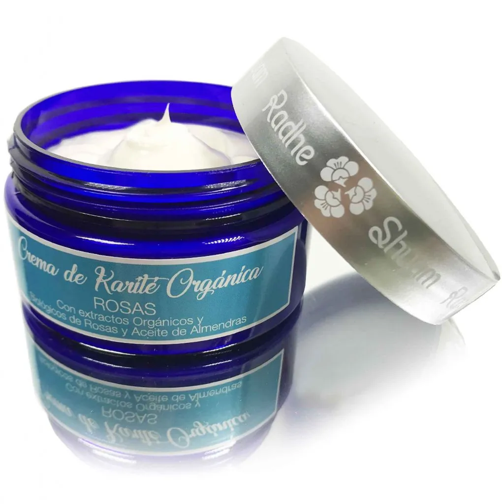 Crema de Karité Organica Aroma Rosas 100ml