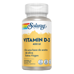 Vitamina D3 400 UI 120perlas