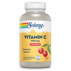 Vitamin C 500mg – Cereza – 100 comprimidos