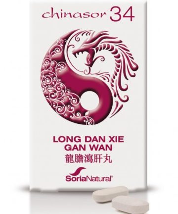 Chinasor 34 LONG DAN XIE GAN WAN 30 comprimidos