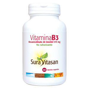 Vitamina B3 No Ruborizante 60 cápsulas