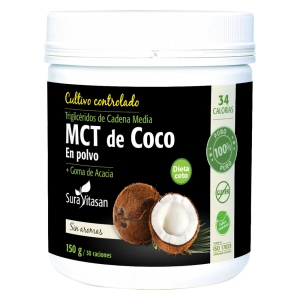 MCT de Coco en Polvo  150 gramos