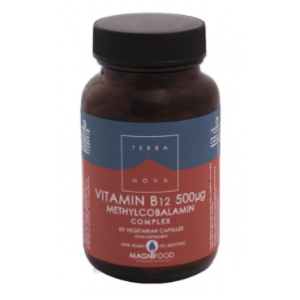 Vitamina B12 500 mcg Complex 50 cápsulas