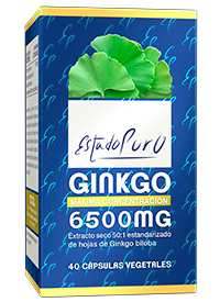 Ginkgo 6500 40 cápsulas