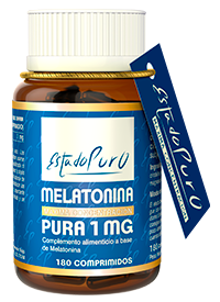 Melatonina Pura 1 mg 180 comprimidos